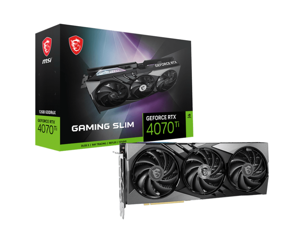 MSI GeForce RTX 4070 TI GAMING SLIM 12G