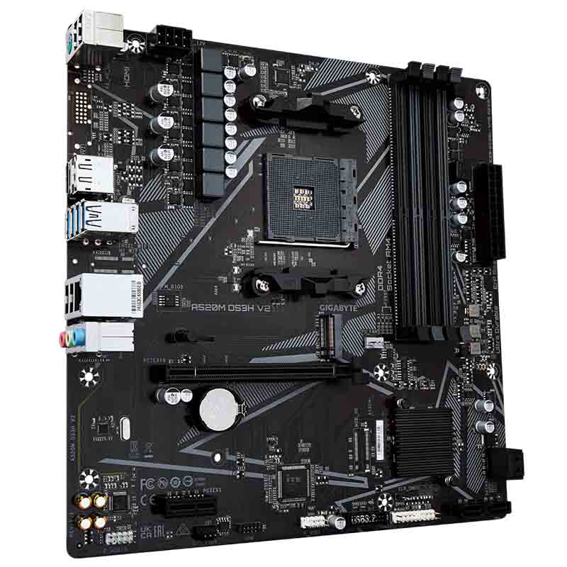 Материнская плата Gigabyte A520M DS3H V2
