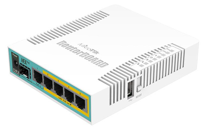 Маршрутизатор MikroTik hEX PoE