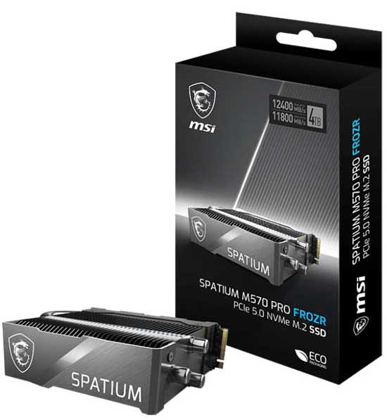 SSD MSI SPATIUM M570 PRO FROZR