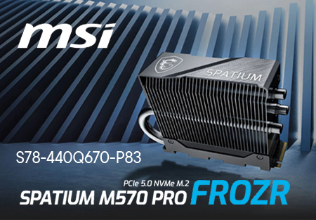 SSD MSI SPATIUM M570 PRO FROZR