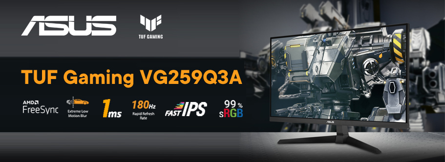 ASUS TUF Gaming VG259Q3A — новинки мониторов ASUS TUF Gaming оптом