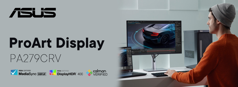ASUS ProArt Display PA279CRV — идеальный монитор для профессионалов