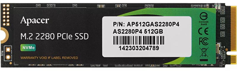 SSD Apacer AS2280P4