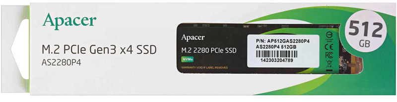 SSD Apacer AS2280P4