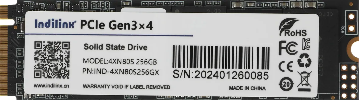 SSD Indilinx IND-4XN80S256GX